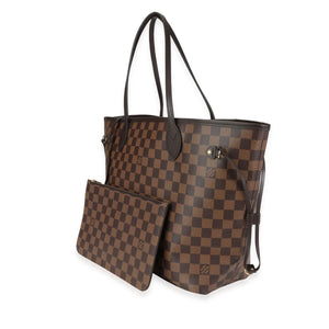 LV Neverfull MM Tote Bag - Brown (Check)