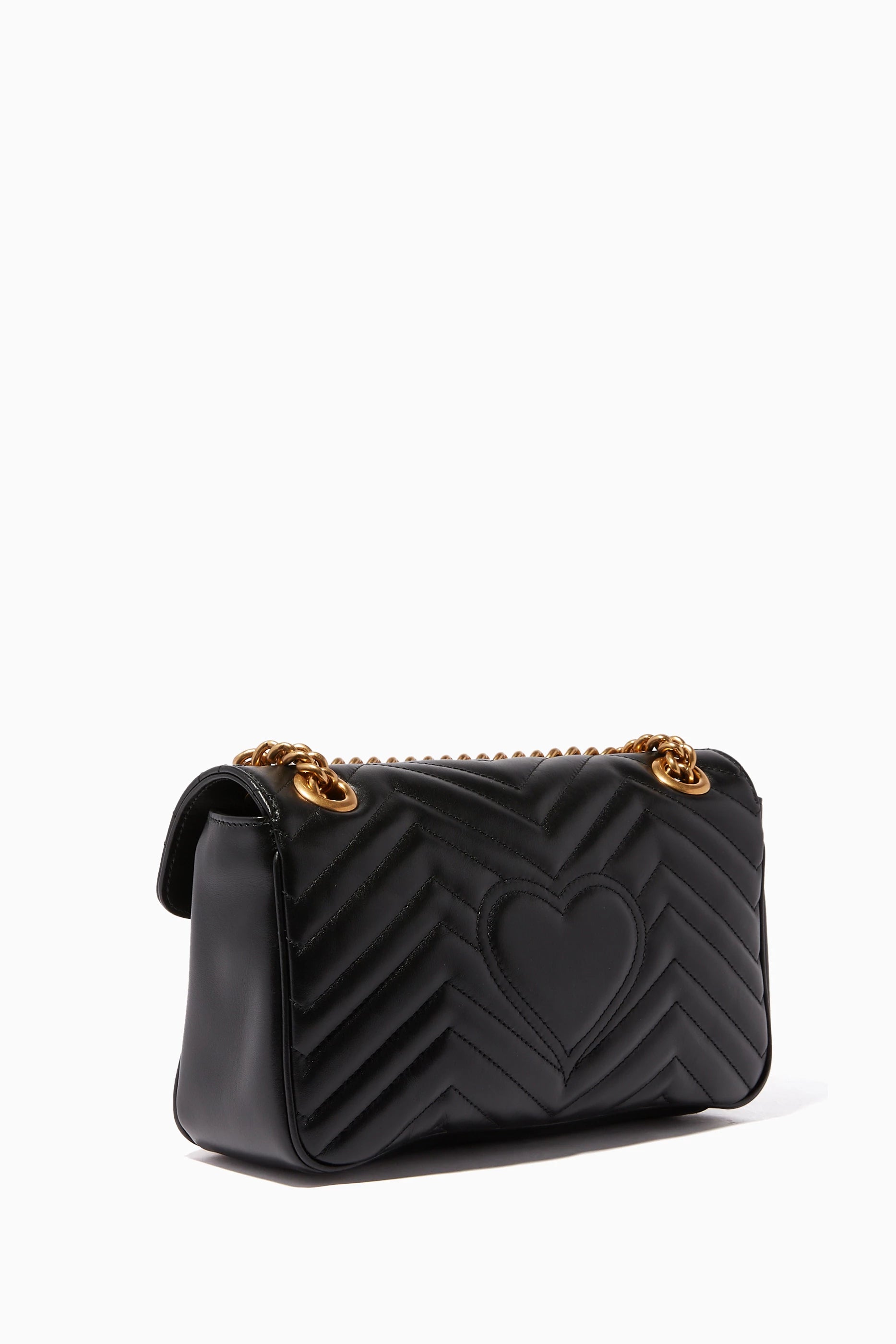 GG Marmont Shoulder Bag - Black