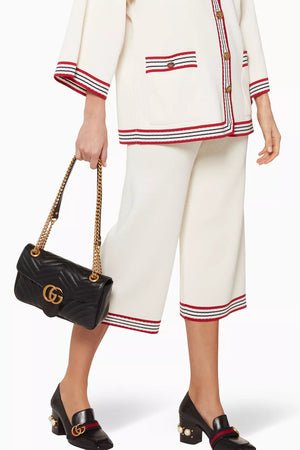 GG Marmont Shoulder Bag - Black