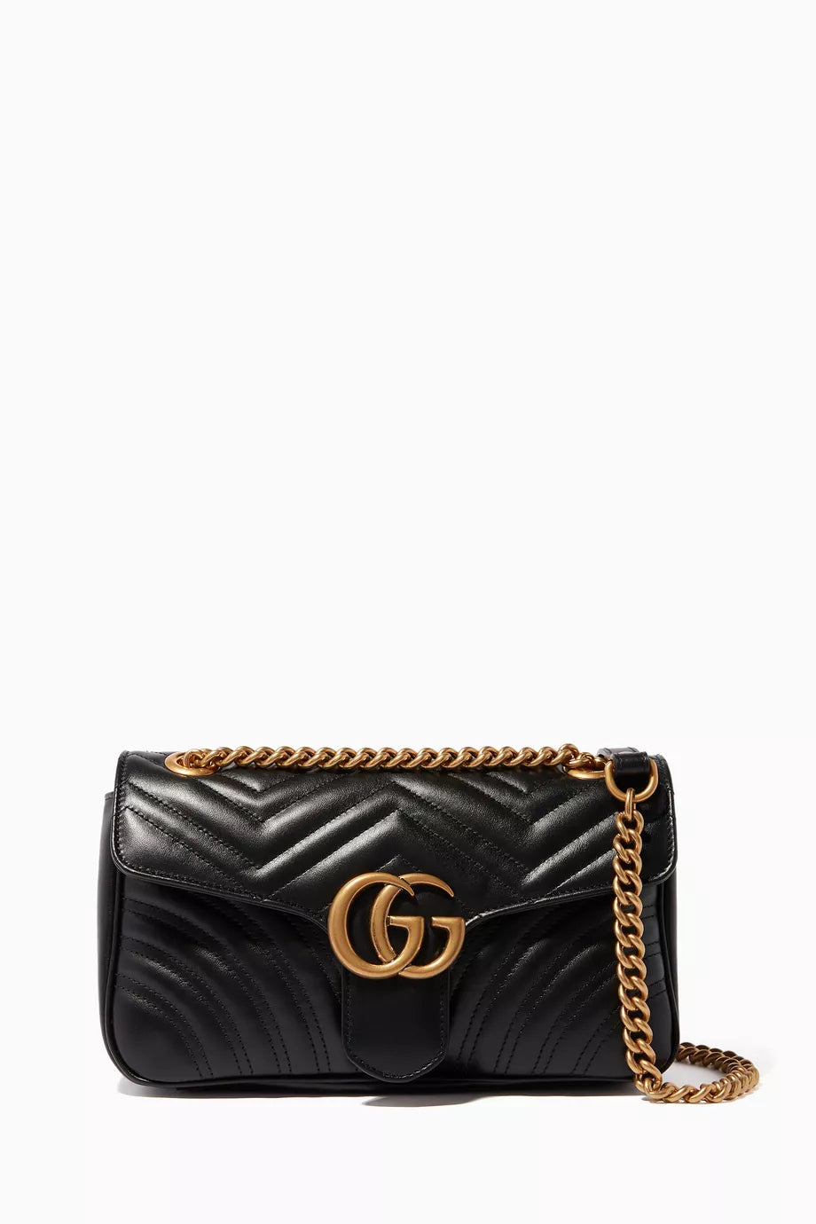 GG Marmont Shoulder Bag - Black