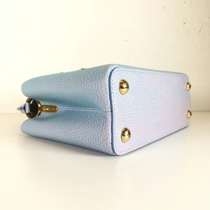 LV Capucines MM Bag - Light Blue