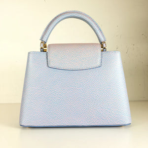 LV Capucines MM Bag - Light Blue