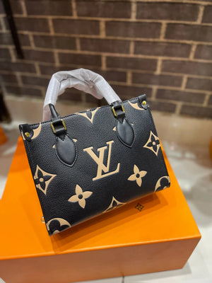 LV Onthego Small PM Monogram Canvas - Black