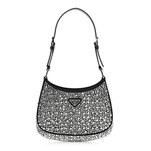 PRADA Cleo Crystal Bag - Black