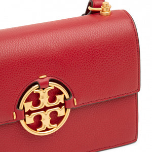 TORY BURCH Women's Miller leather Shoulder Bag - Red