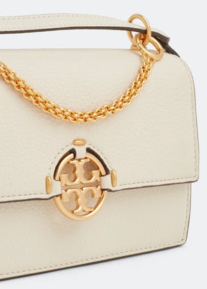 TORY BURCH Women's Miller leather Shoulder Bag - White