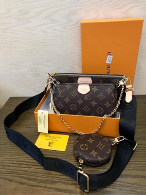 LV Multi Pochette Bag - Black