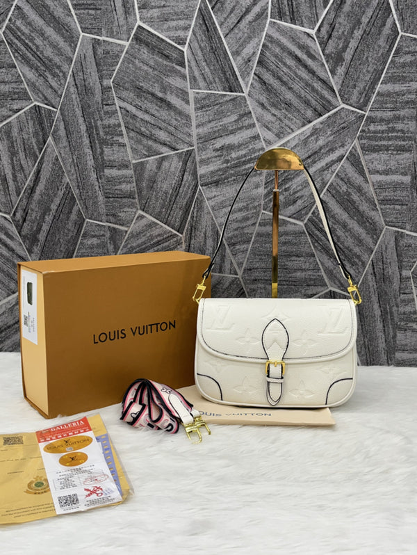 LV Diane Monogram Empreinte - White