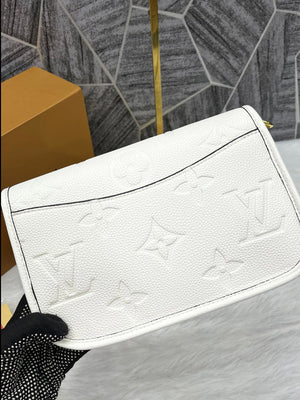 LV Diane Monogram Empreinte - White