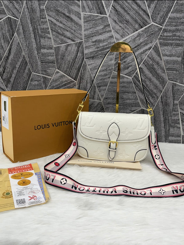 LV Diane Monogram Empreinte - White