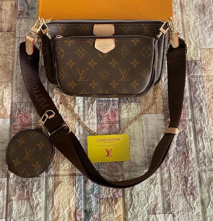 LV Multi Pochette Bag - Brown