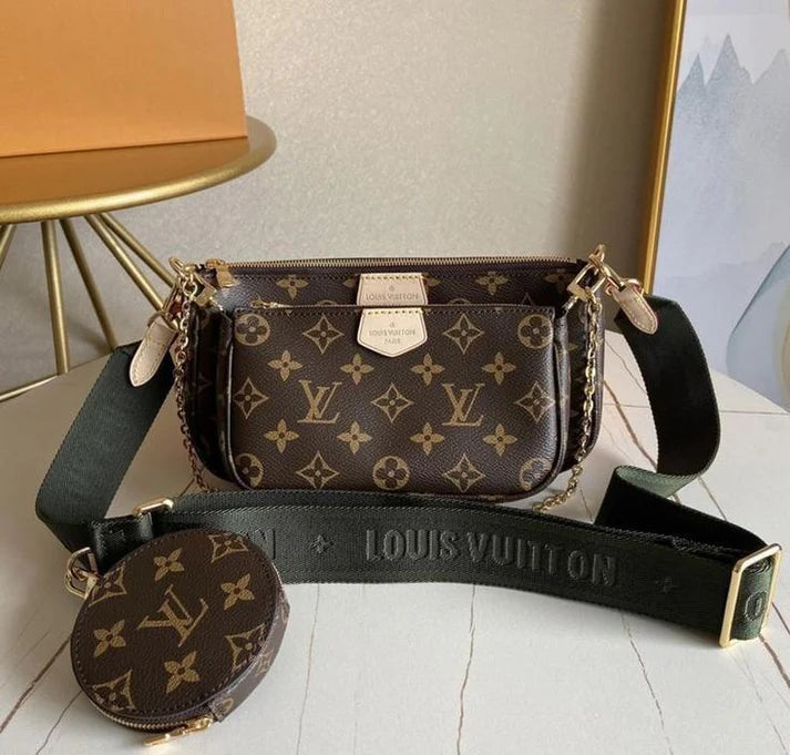 LV Multi Pochette Bag - Black