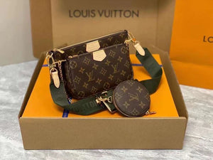 LV Multi Pochette Bag - Green