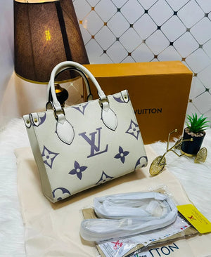 LV Onthego Small PM Monogram Canvas - Beige