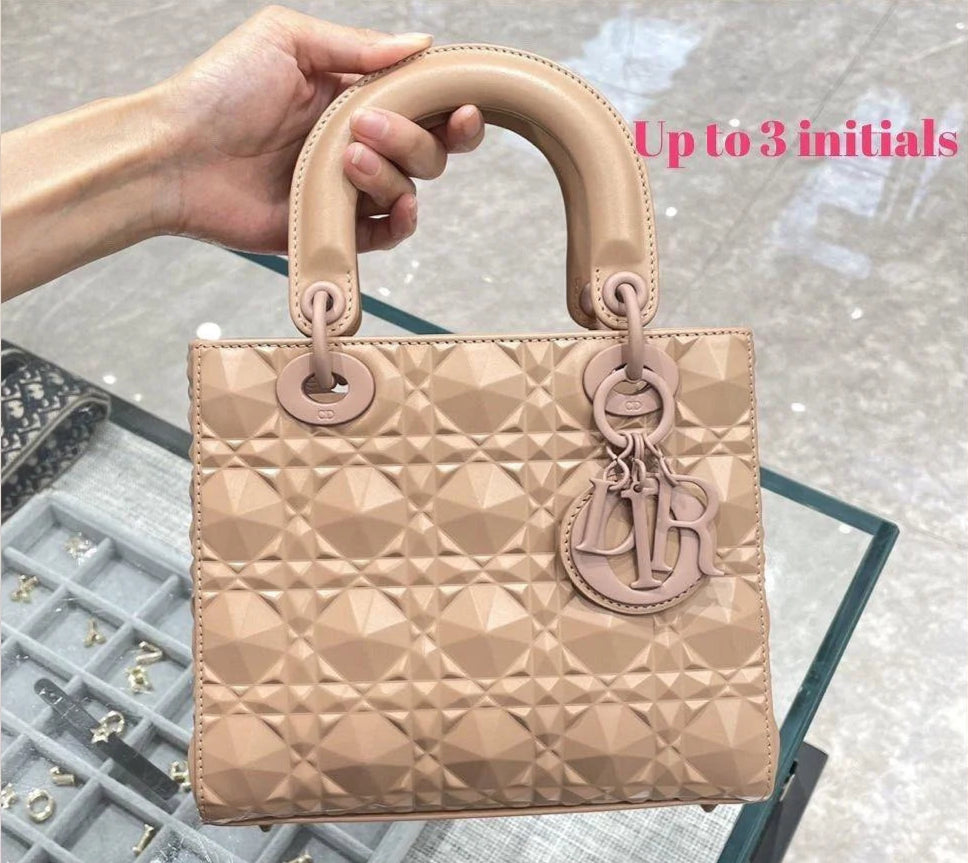 Small Lady Dior Bag - Pink