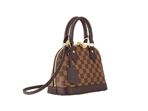 LV Alma BB Monogram Canvas Bag - Check