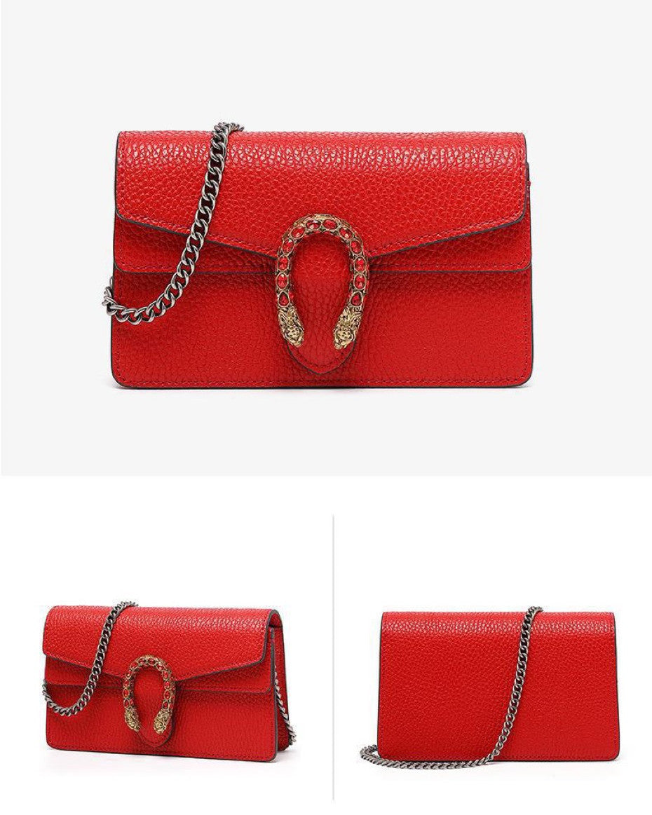 Mini Dionysus Shoulder Bag - Red (Full)