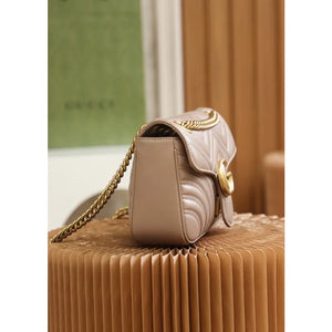 GG Marmont Shoulder Bag - Beige