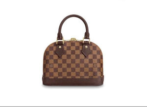 LV Alma BB Monogram Canvas Bag - Check