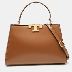 TORY BURCH Women's Eleanor Satchel - Brown