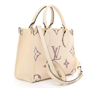 LV Onthego Small PM Monogram Canvas - Beige