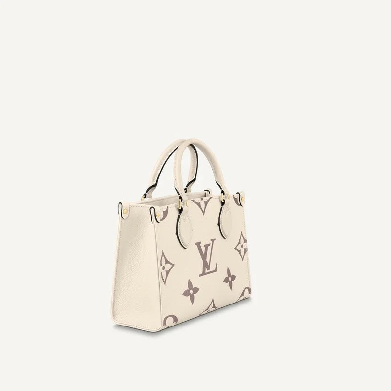 LV Onthego Small PM Monogram Canvas - Beige