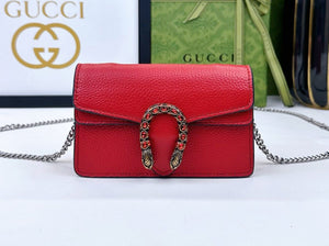 Mini Dionysus Shoulder Bag - Red (Full)