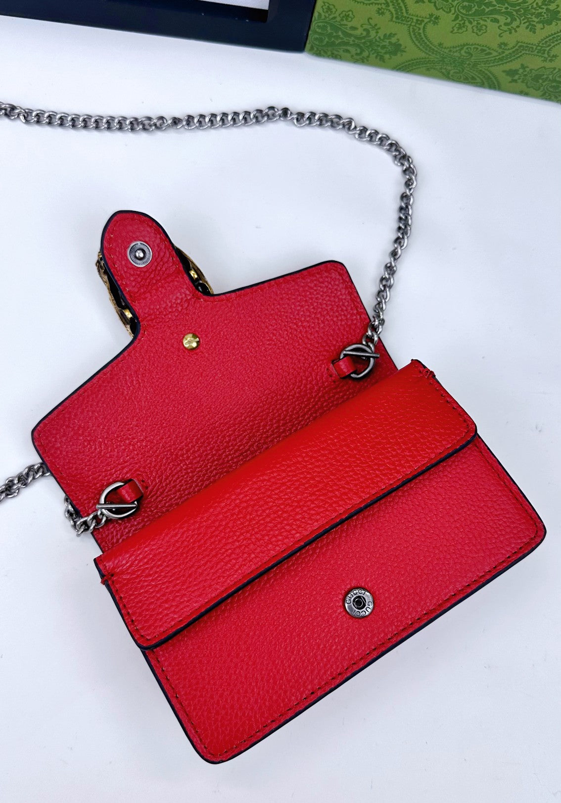 Mini Dionysus Shoulder Bag - Red (Full)